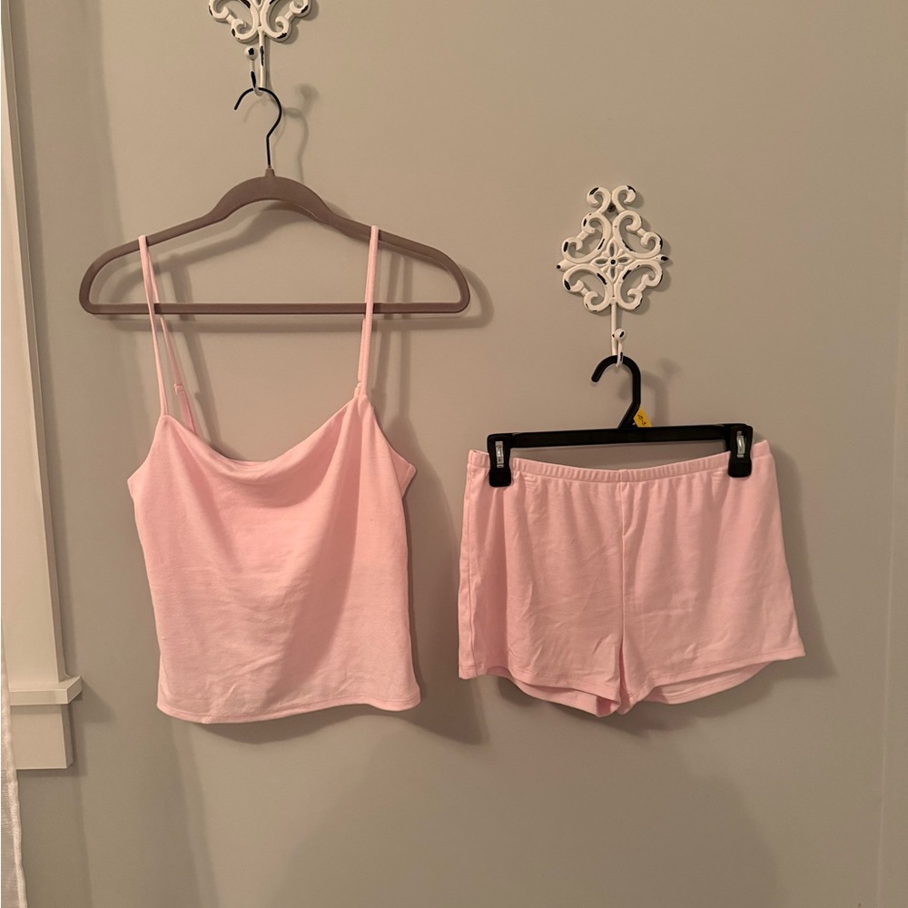 Women's Pink Sleepwear Set